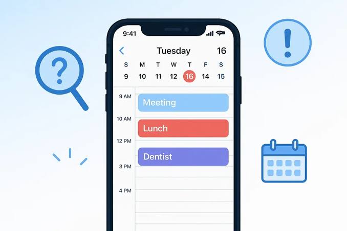 How to Recover lost Calendar on iPhone